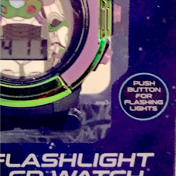 NIB Toy Story BUZZ LIGHTYEAR LCD Watch with Flashlight - Disney Pixar - Picture 8 of 11